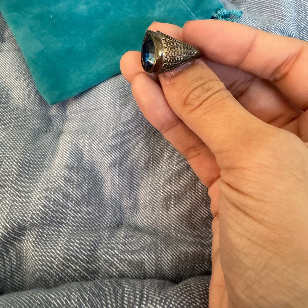 Labradorite dragon scale ring - Picture 3 of 3